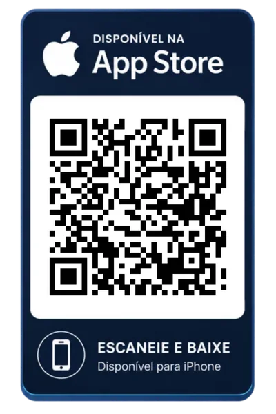 QR code original para baixar o aplicativo na App Store
